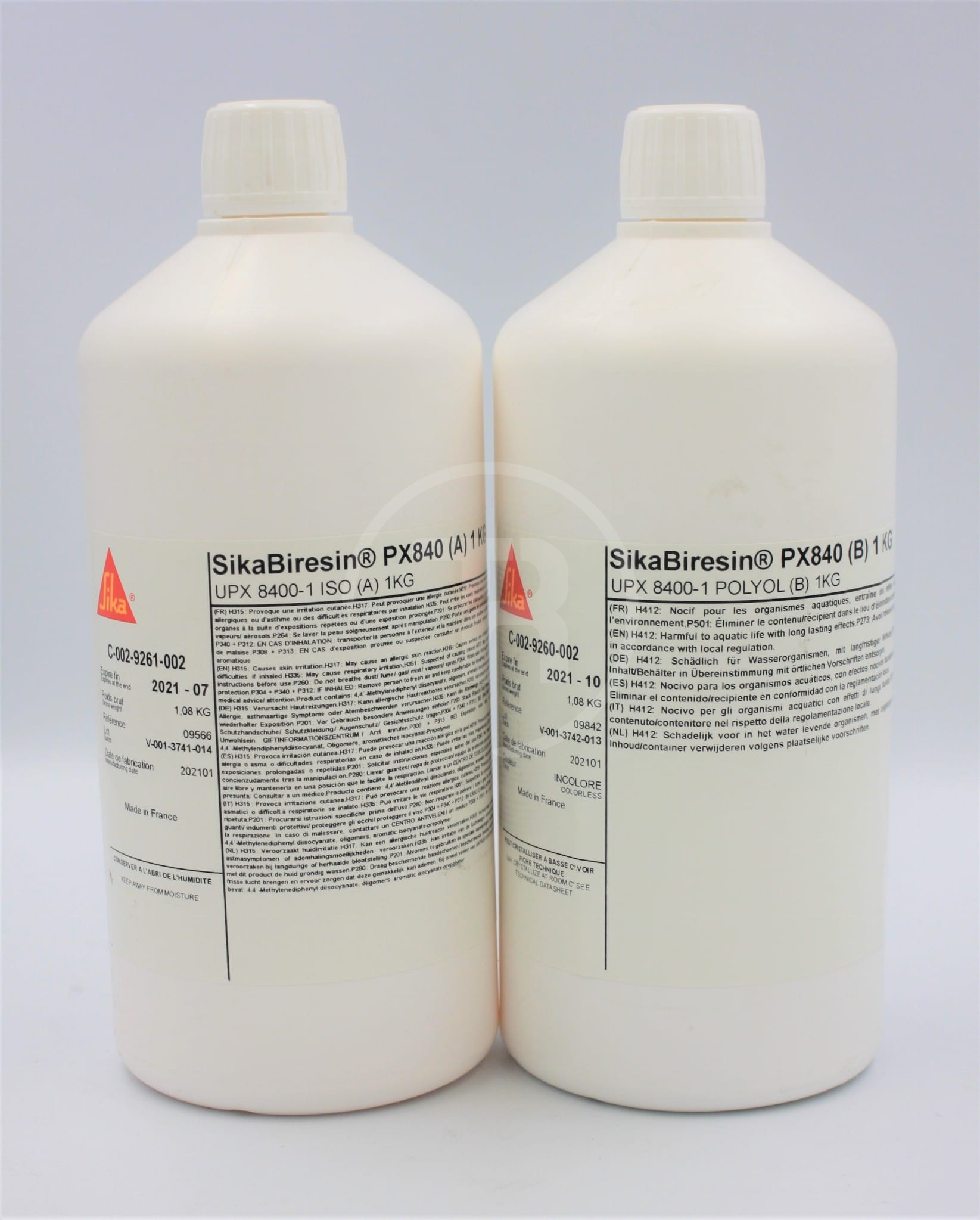 Sika 607393 Sika Sikabiresin CR72 - Ambre Pâle - 1 Gallon